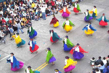 Fiesta de las Frutas y Flores y Carneval en AmbatoTungurahua