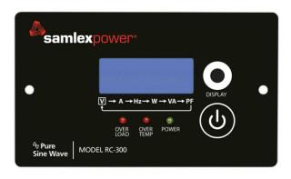 control remoto Evo RC plus 300 Inversor Samlex inverter