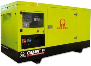 Genarador Eléctrico Marca Pramac GBW110 100 KVA - 80.2 KW Motor CUMMINS