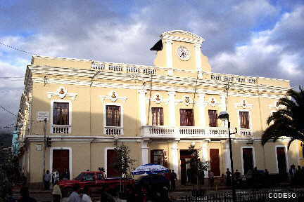 Palacio Municipal - construído apr. en el año 1700Guaranda - Provincia de Bolívar